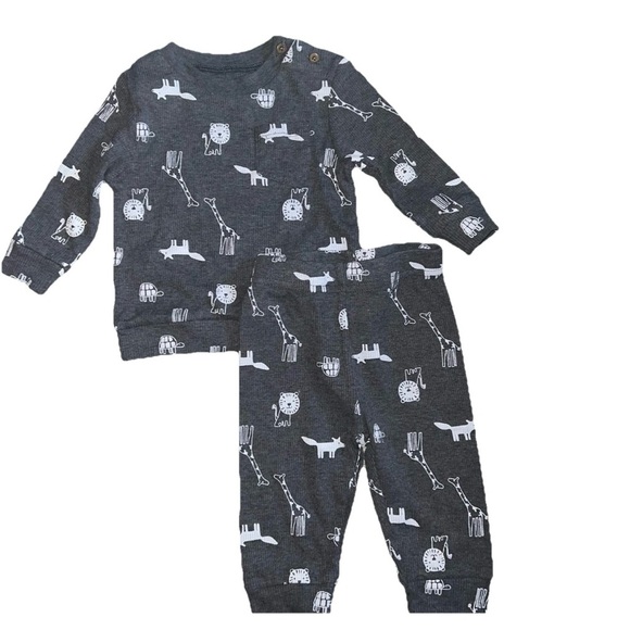 Baby Girl Footie Pajamas Long Sleeve Bodysuits Lot Size 3-6 Months 2 Way Zipper - Picture 6 of 11